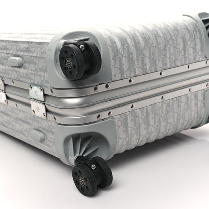 Christian Dior X RIMOWA Aluminum Gradient Cabin Luggage Silver 8 of 12