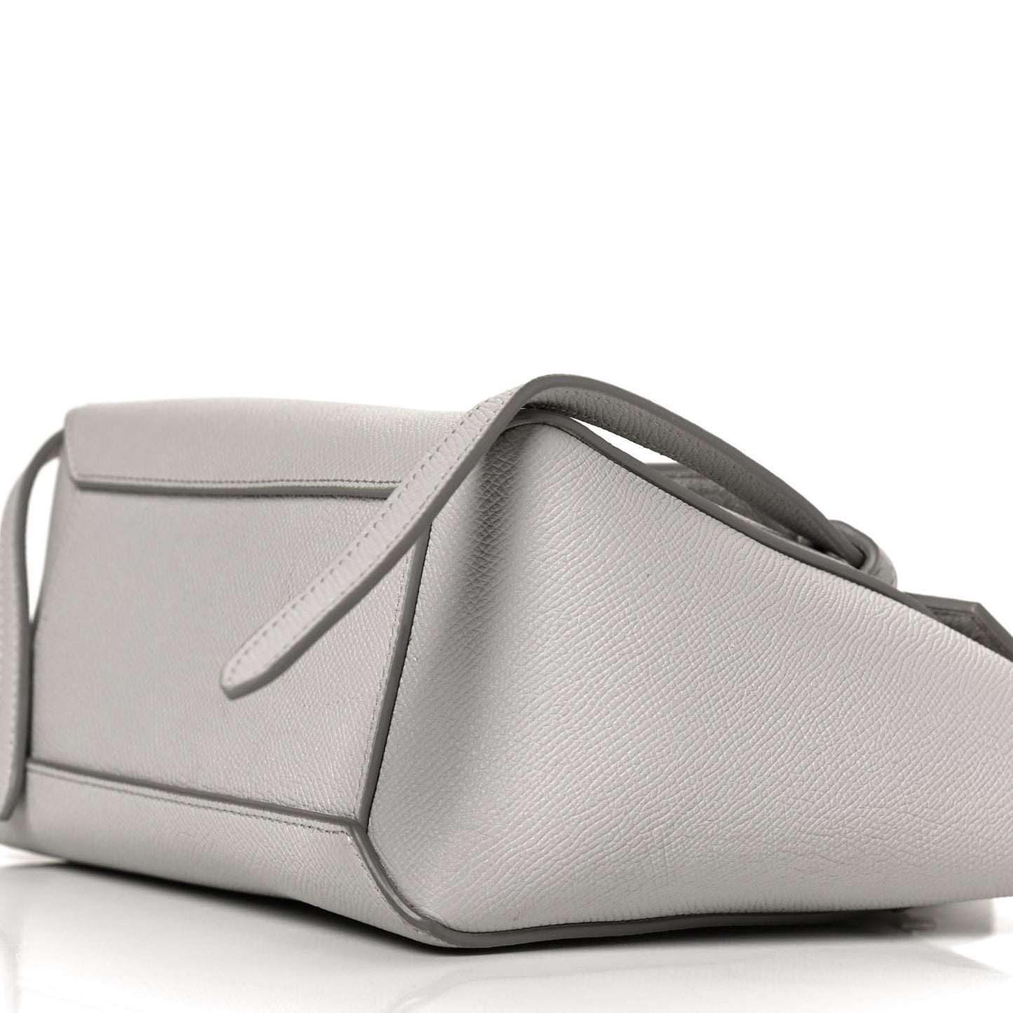 Grained Calfskin Nano Belt Bag Cloud