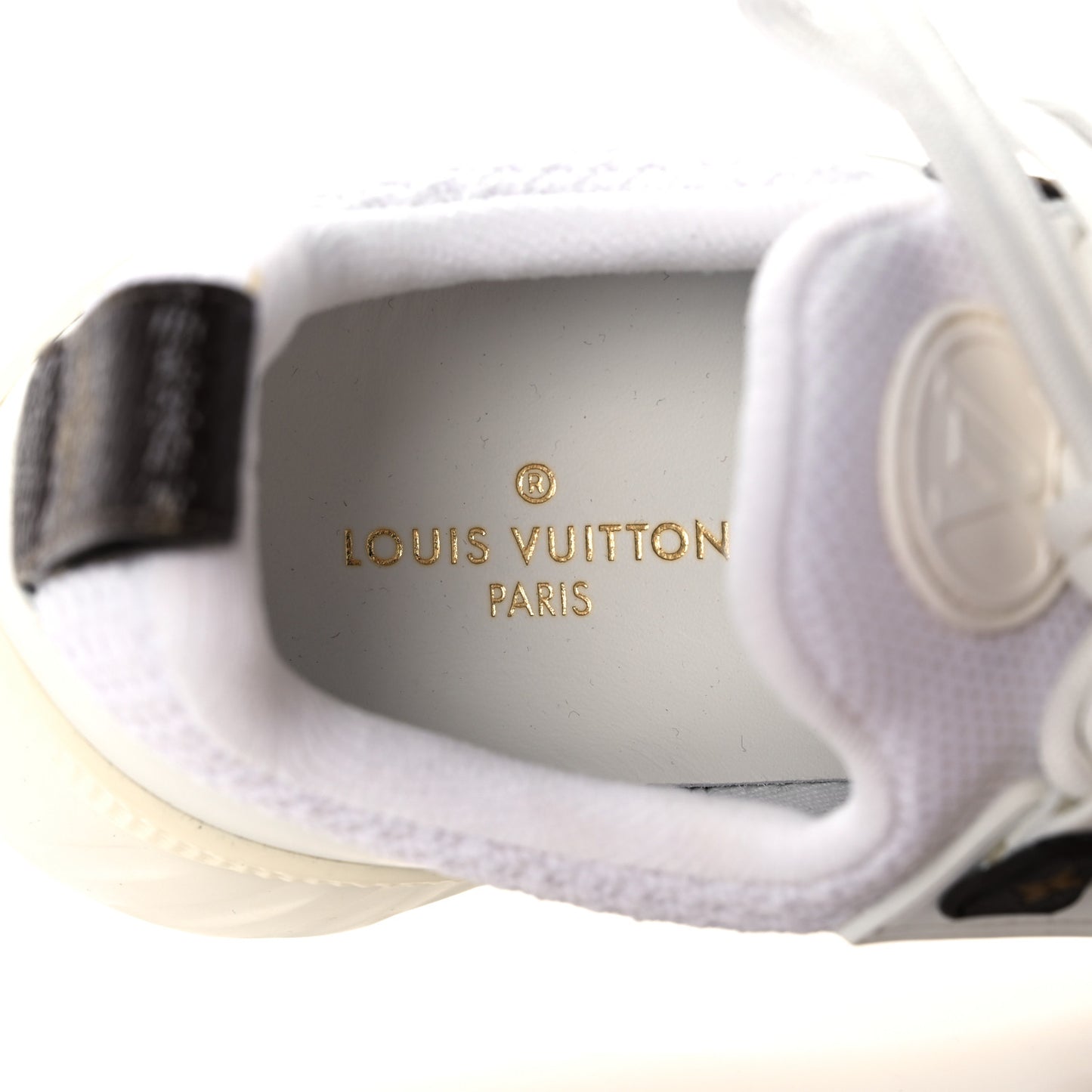 Technical Nylon Monogram Rubber Aftergame Sneakers 37 White