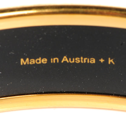 Hermes Enamel Printed Caleche Medium Bracelet 70 Orange 5 of 6