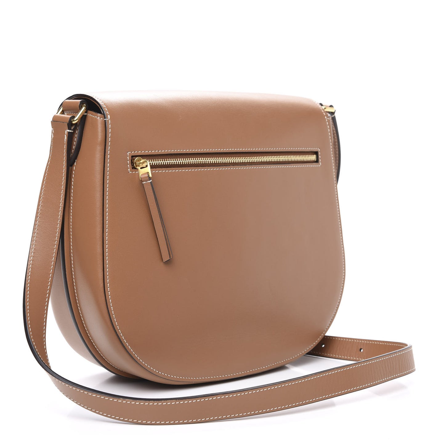 Palmelato Calfskin Medium Trotteur Tan