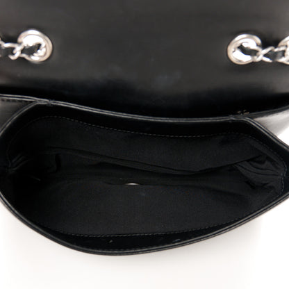 Chanel Calfskin Studded Chevron Quilted Flap Black 5 of 12