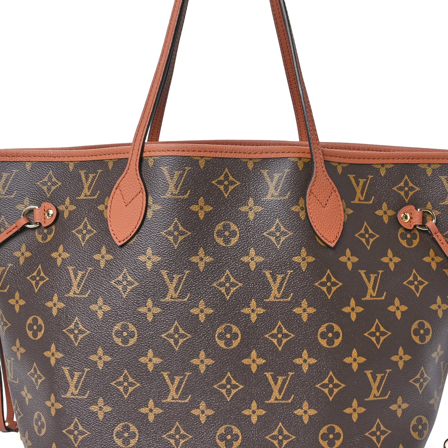 Monogram Calfskin Neo Neverfull Inside Out MM Tan