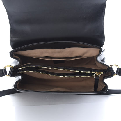 Gucci Pienza Calfskin Side Messenger Bag Black 5 of 10