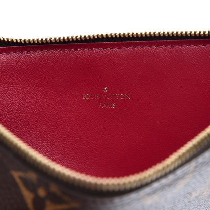 Louis Vuitton Monogram Felicie Chain Wallet Zippered Insert 6 of 8