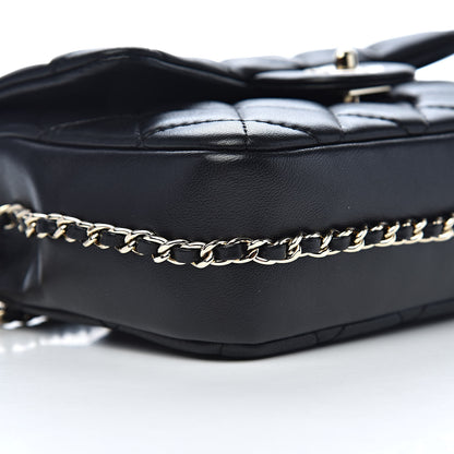 Chanel Lambskin Quilted Small My Precious Flap Black 8 of 10
