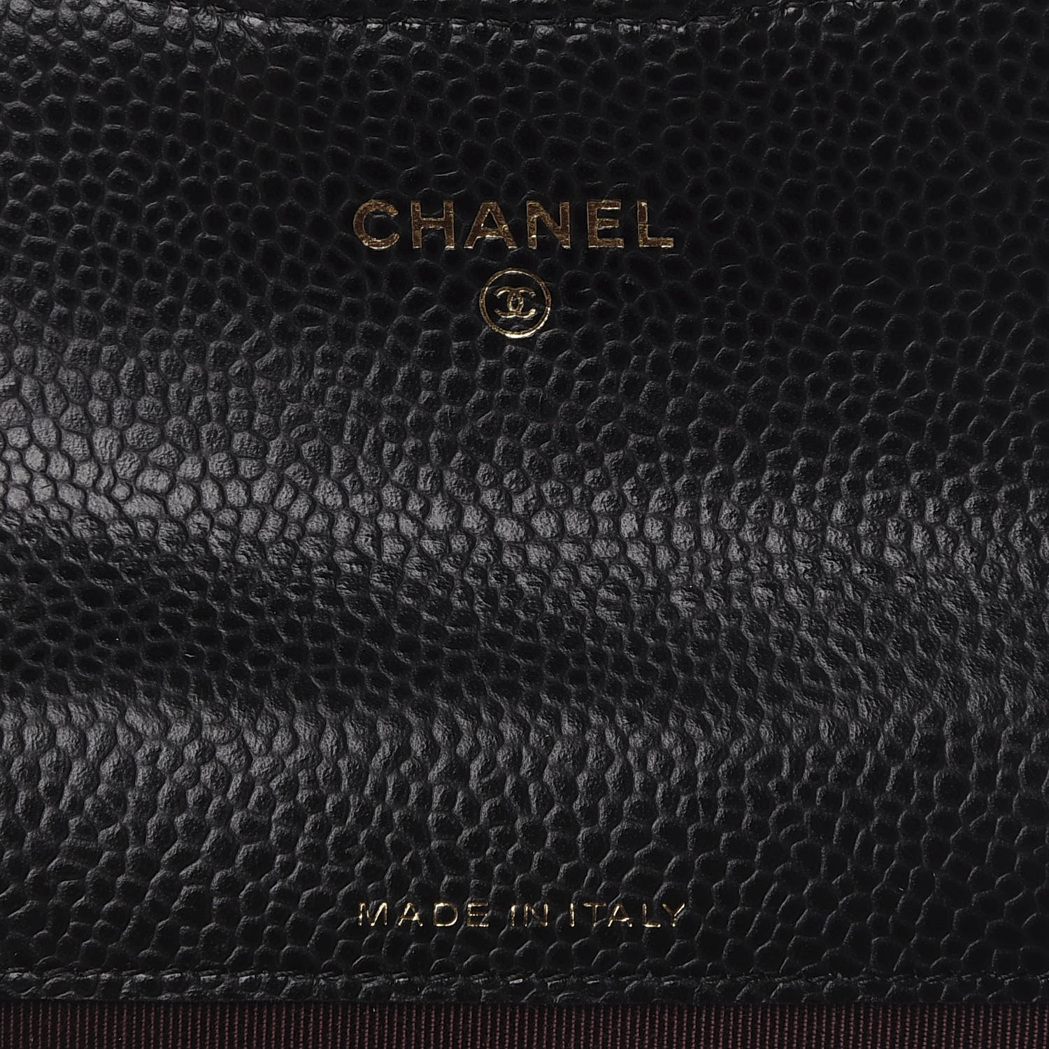 Chanel Caviar Quilted Flap Card Holder Wallet Black 6 of 8