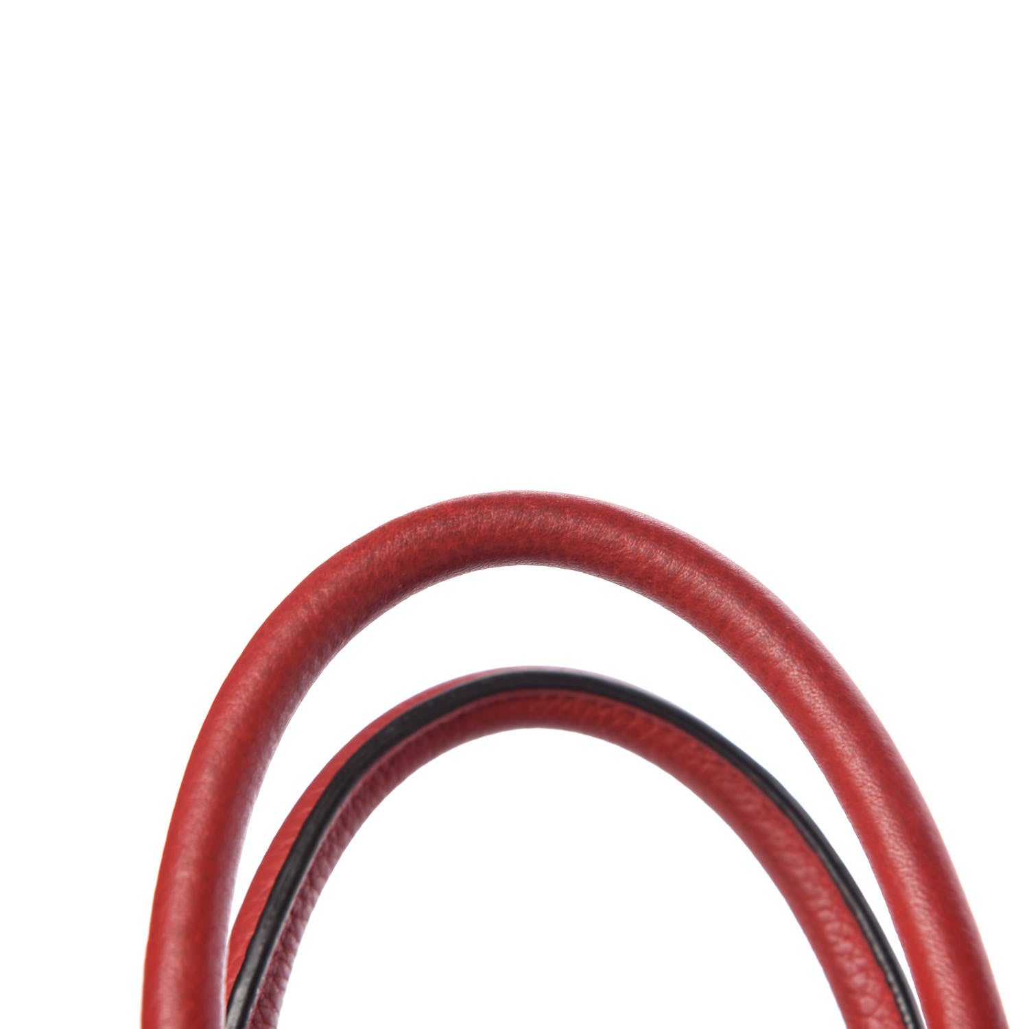 Celine Drummed Calfskin Nano Luggage Coquelicot 15 of 23