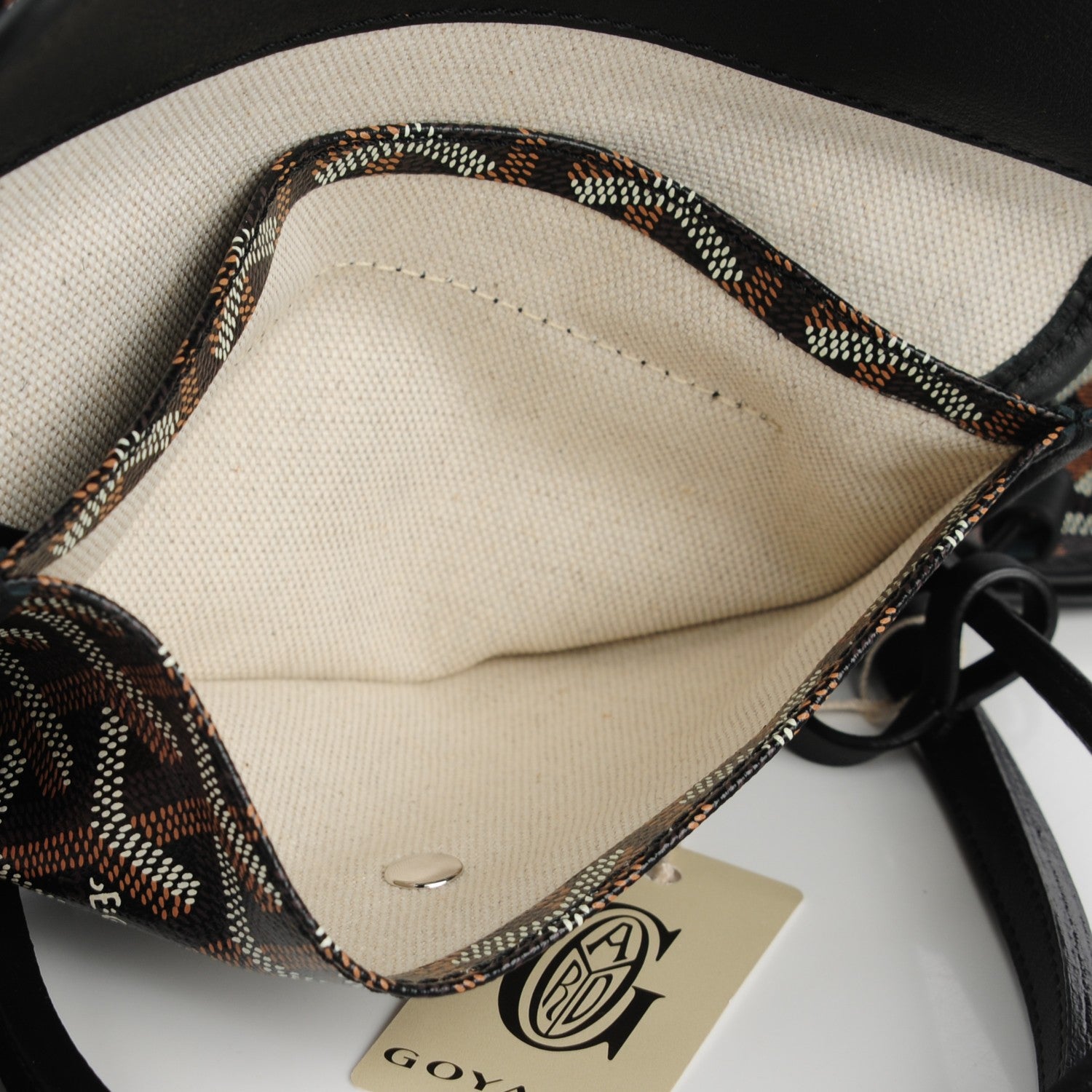 Goyard Goyardine Saint Louis PM Black 9 of 9