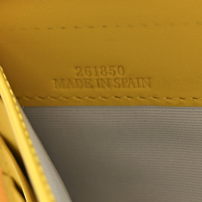 Loewe Calfskin Puzzle Zip Around Wallet Ochre Yellow 7 of 10