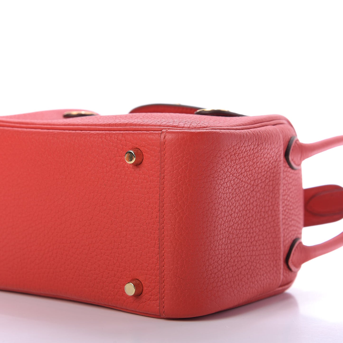 Taurillon Clemence Mini Lindy 20 Rouge De Coeur