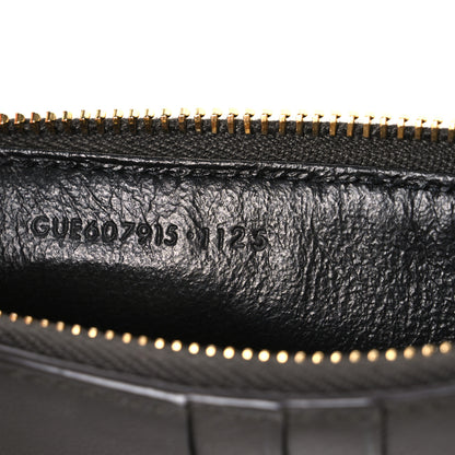 Saint Laurent Calfskin Monogram 5 Fragments Zip Pouch Card Holder Fog 7 of 7