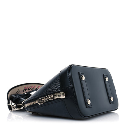 Louis Vuitton Epi Jacquard Alma BB Black 4 of 10