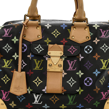 Louis Vuitton Monogram Multicolor Speedy 30 Black 8 of 11