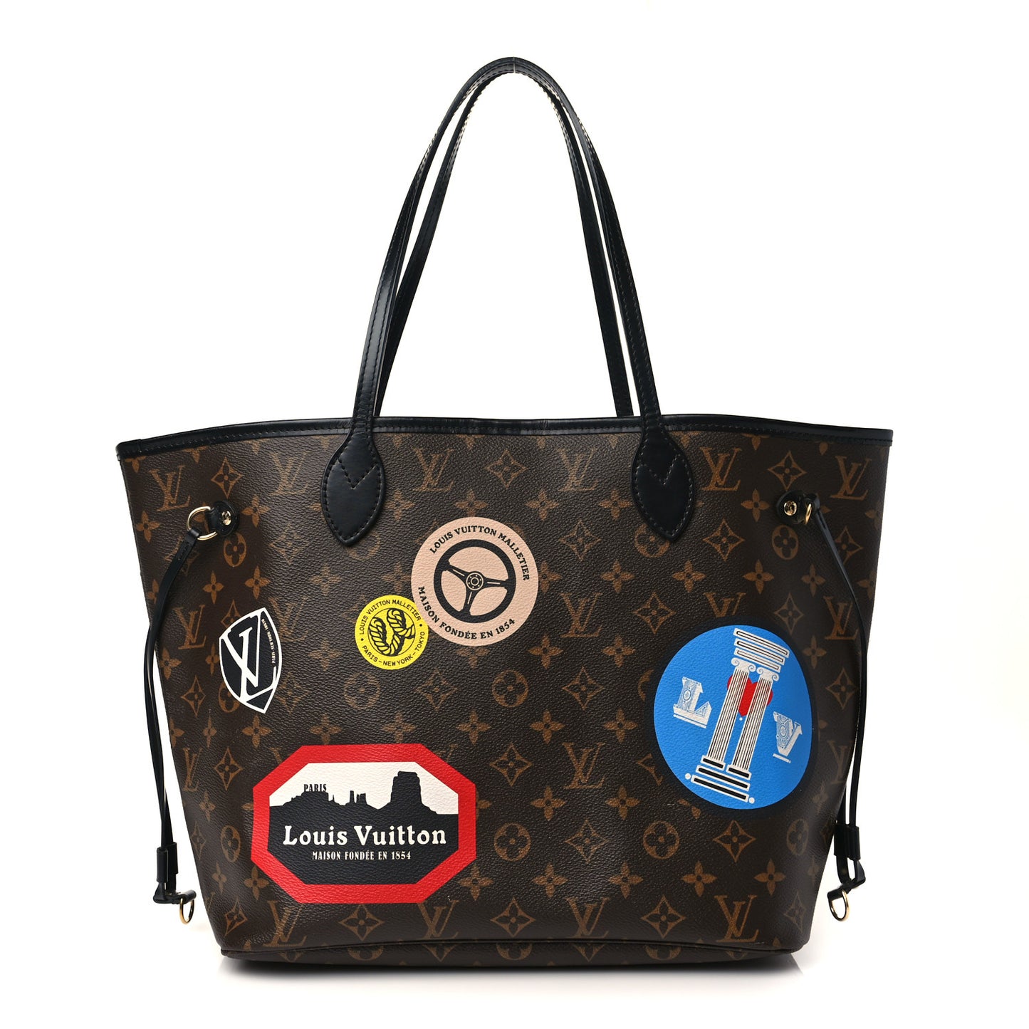 Monogram World Tour Neverfull MM