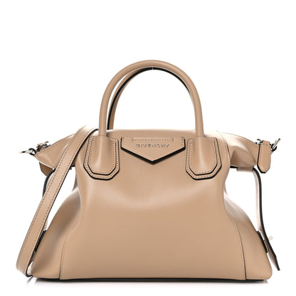 Givenchy Smooth Calfskin Small Soft Antigona Beige Cappuccino 1 of 9