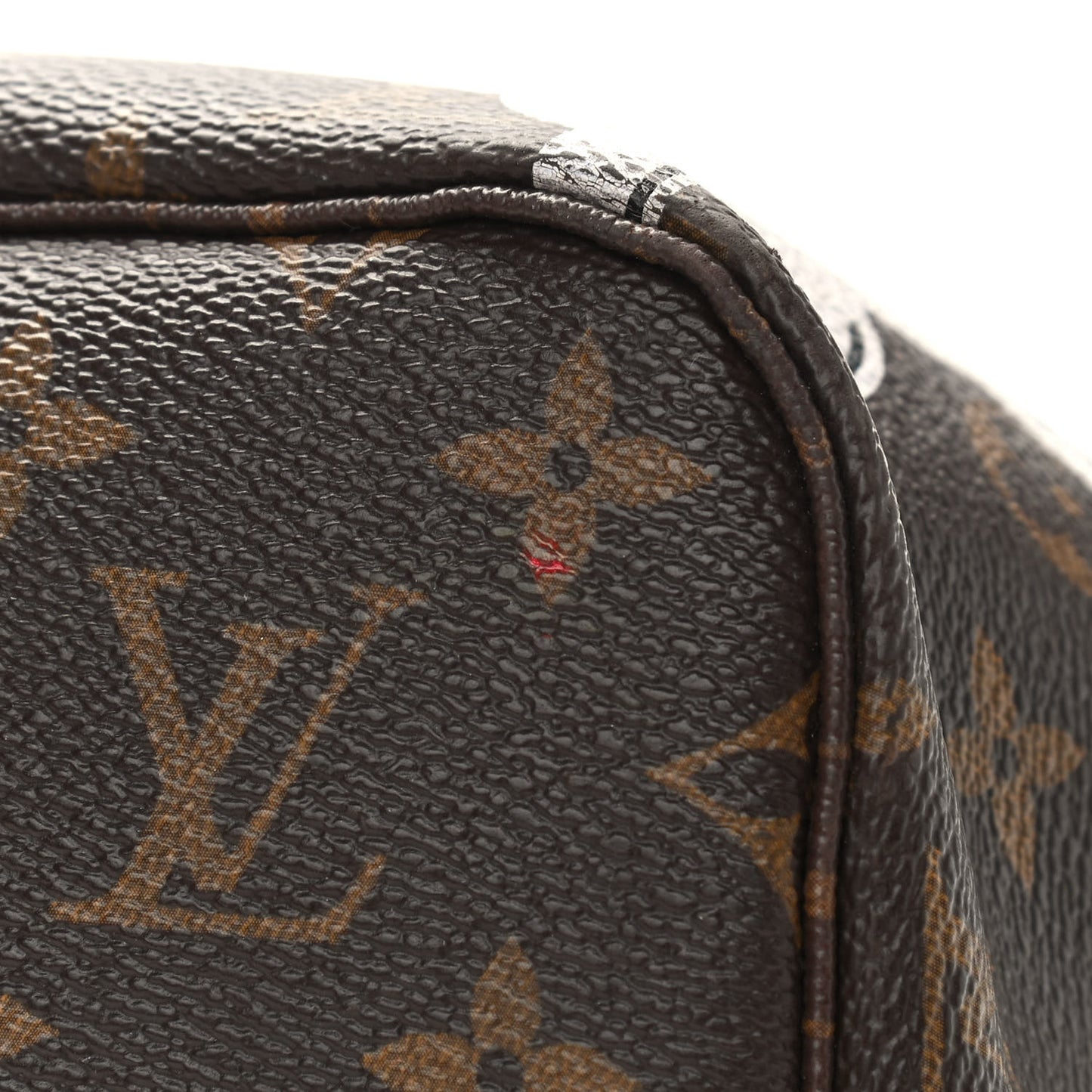 Monogram Bay Neverfull MM Rose Ballerine Poppy