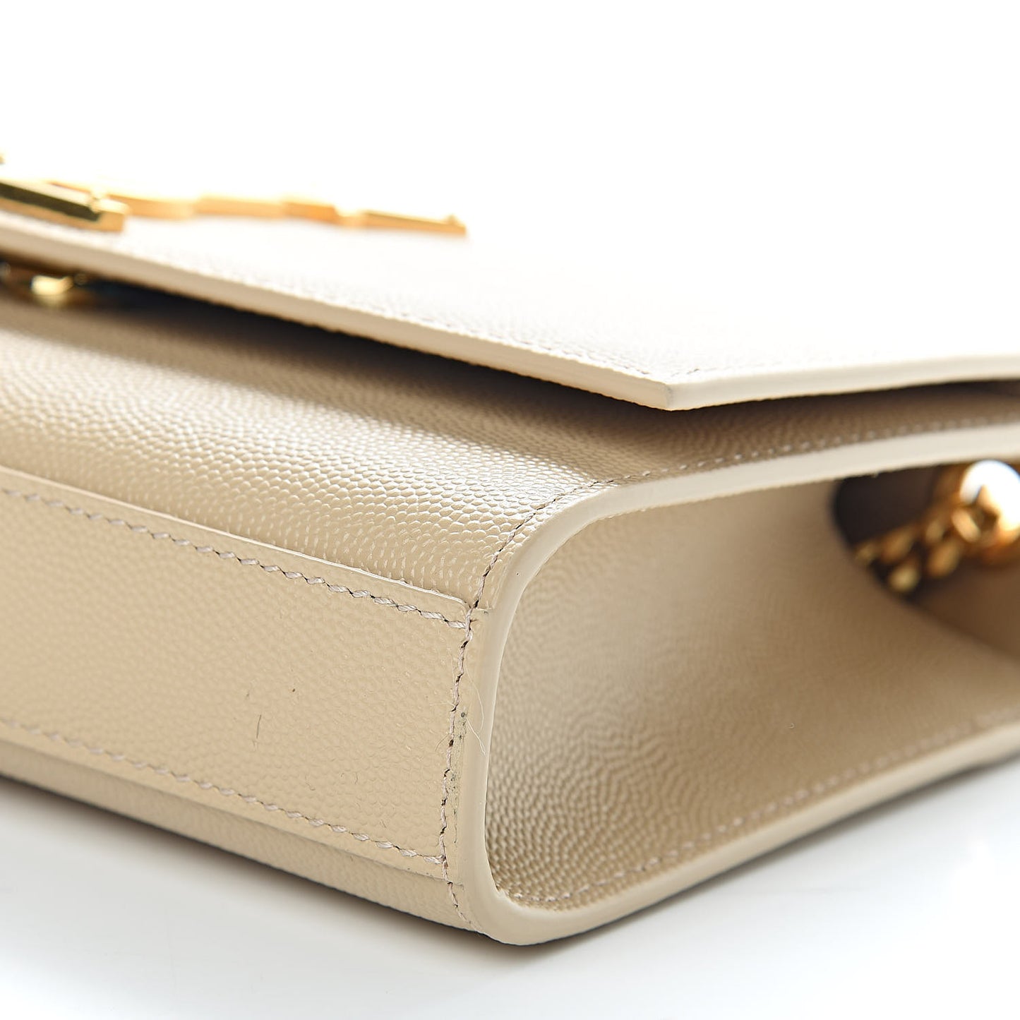 Grain De Poudre Small Monogram Kate Satchel Nude Powder