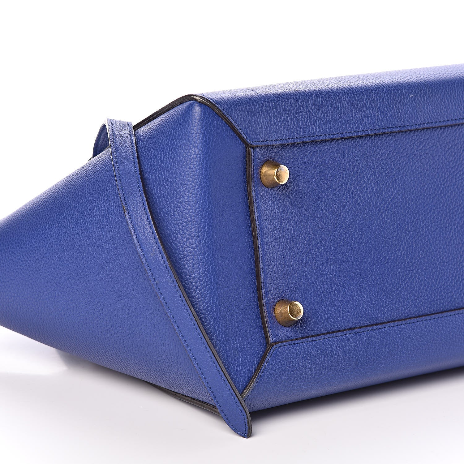 Celine Grained Calfskin Mini Belt Bag Indigo 8 of 9