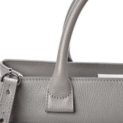 Chanel Grained Calfskin Small Neo Executive Shopper Tote Grey 11 of 13
