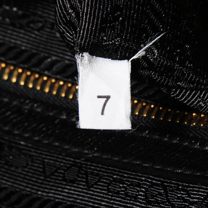 Prada Glace Calf Studded Tote Nero Black 11 of 11