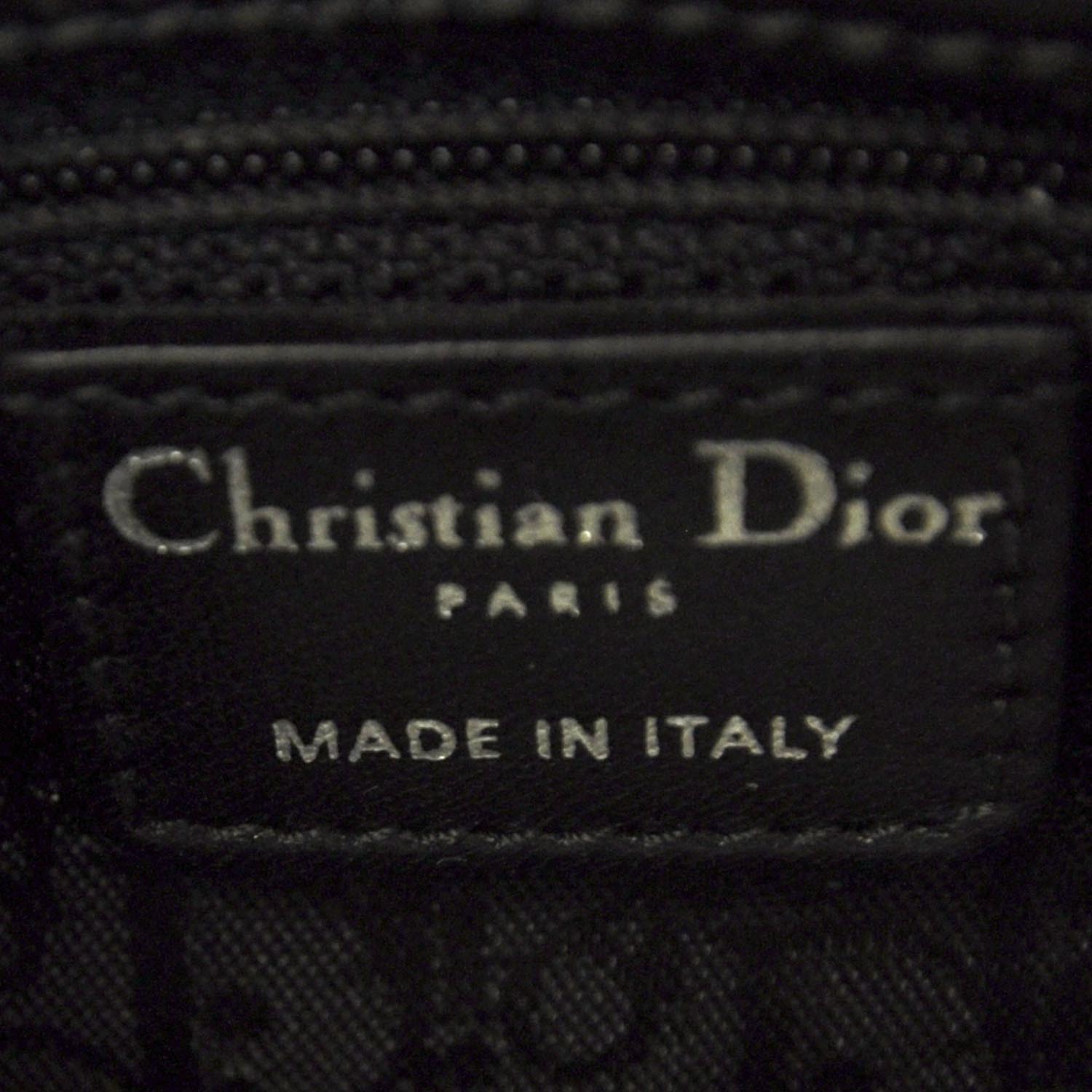 Christian Dior Patent Cannage Mini Lady Dior Black 9 of 10