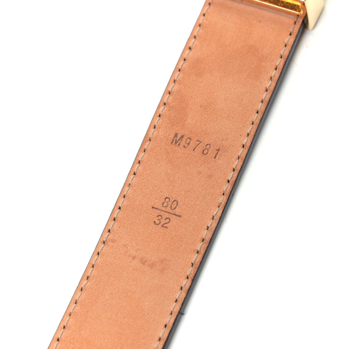 Mini Monogram 25mm LV Initiales Belt 80 32