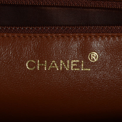 Chanel Metallic Caviar Quilted Shoulder Bag Brown 6 of 8