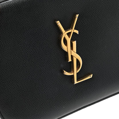 Saint Laurent Grain De Poudre Small Classic Monogram Camera Bag Black 14 of 17