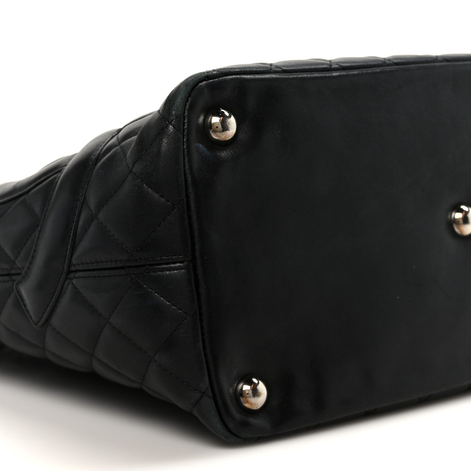 Chanel Calfskin Quilted Large Cambon Tote Black 10 of 13
