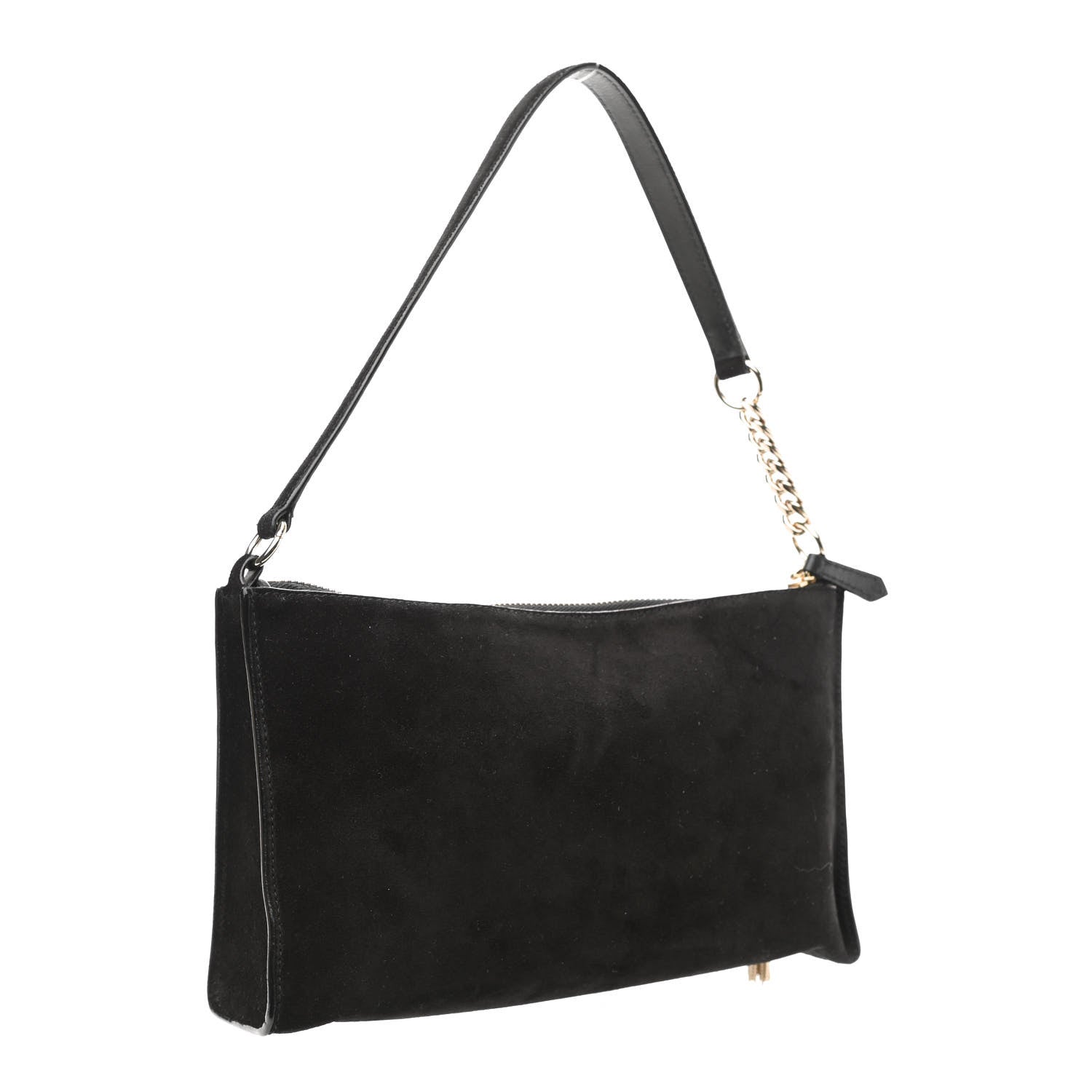Jimmy Choo Suede Callie Mini Hobo Black 3 of 10