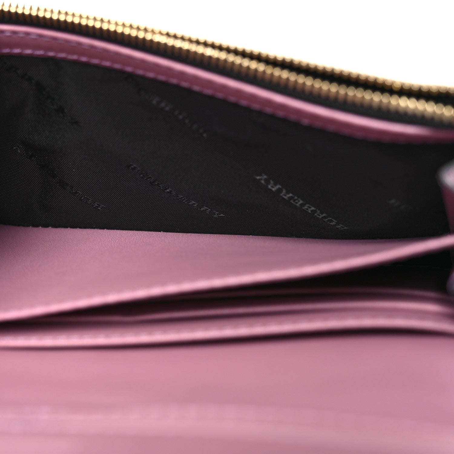 Burberry Signature Grain Porter Continental Wallet Pink Heather 7 of 16