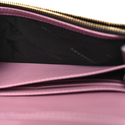 Burberry Signature Grain Porter Continental Wallet Pink Heather 7 of 16