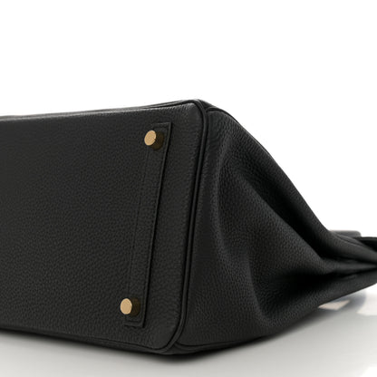 Hermes Togo Birkin 30 Black 10 of 11