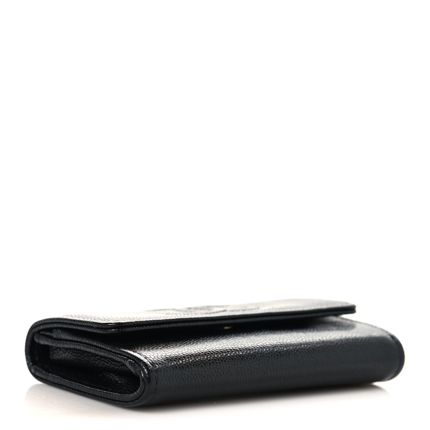 Chanel Caviar Timeless CC Flap Card Holder Black Black 4 of 9