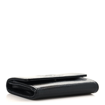 Chanel Caviar Timeless CC Flap Card Holder Black Black 4 of 9