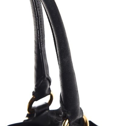 Prada Tessuto Nylon Jacquard Logo Tote Nero Black 19 of 19