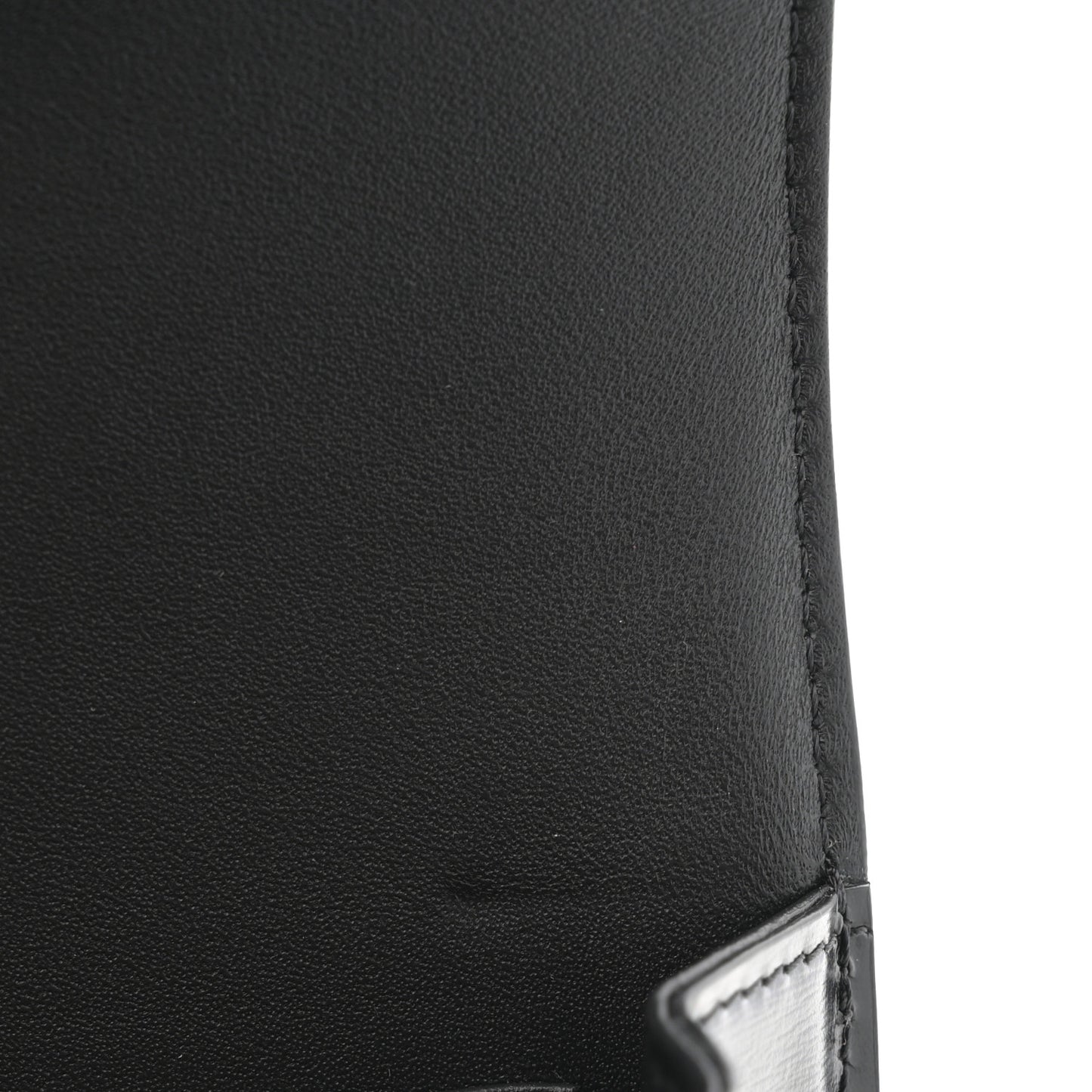 Shiny Calfskin Medium Triomphe Black