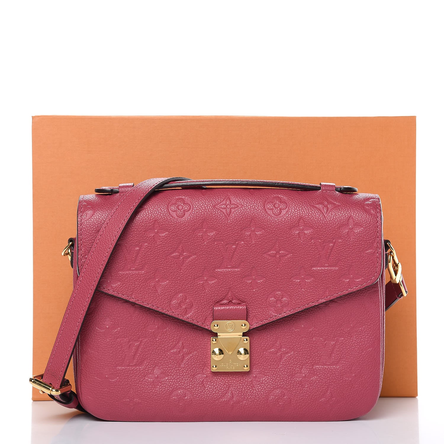 Louis Vuitton Empreinte Pochette Metis Rose Bruyere 10 of 10