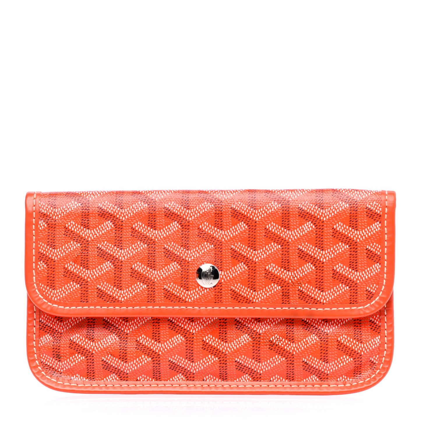 Goyardine Pouch Orange