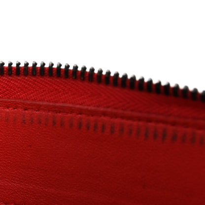Bottega Veneta Nappa Intrecciato Zip Around Wallet Red 7 of 8