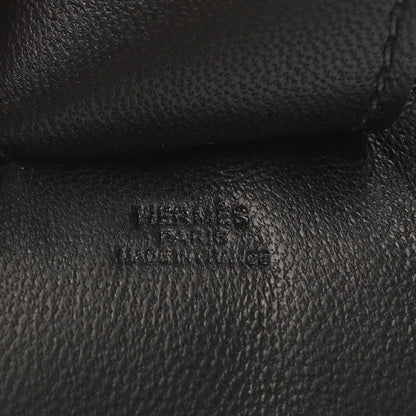 Hermes Milo Lambskin Grigri Rodeo Horse Bag Charm GM So Black 5 of 6