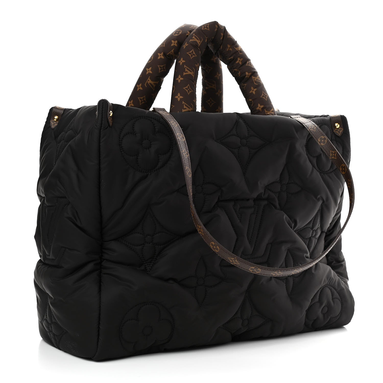 Louis Vuitton Econyl Monogram Pillow Giant Onthego GM Black 3 of 9