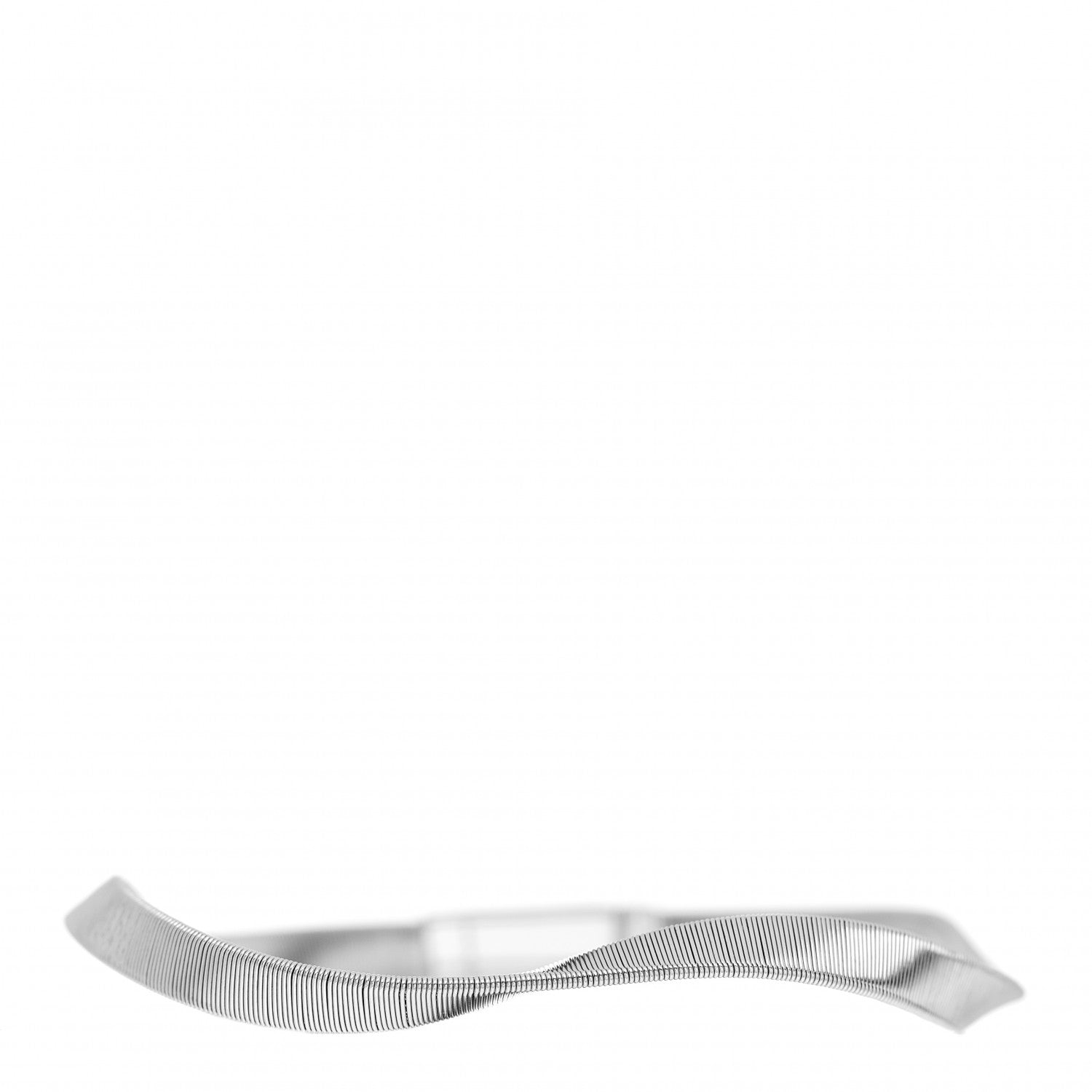 Marco Bicego 18K White Gold Marrakech Supreme Twisted Bracelet 1 of 4