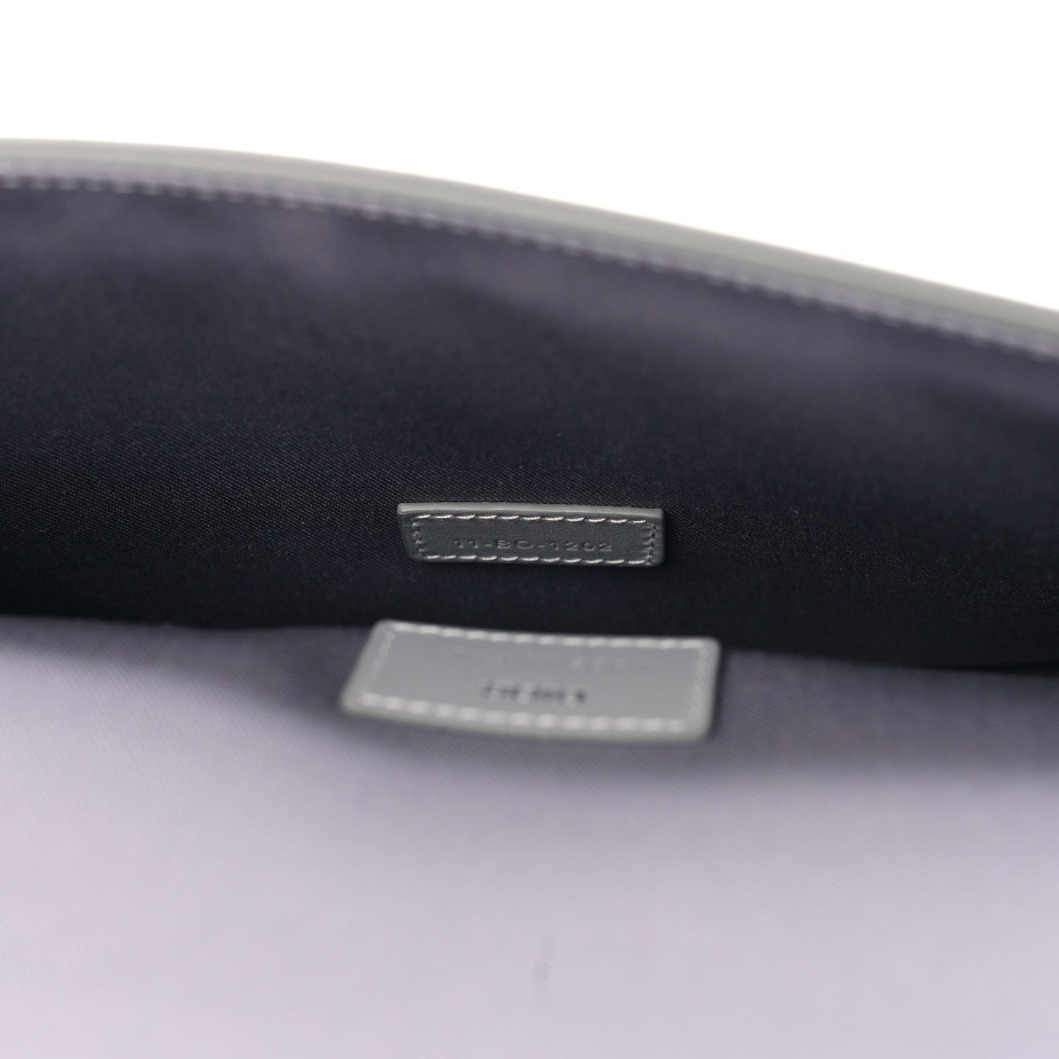 Christian Dior Coated Canvas CD Diamond Hit The Road A5 Pouch With Flap Gray 7 of 9