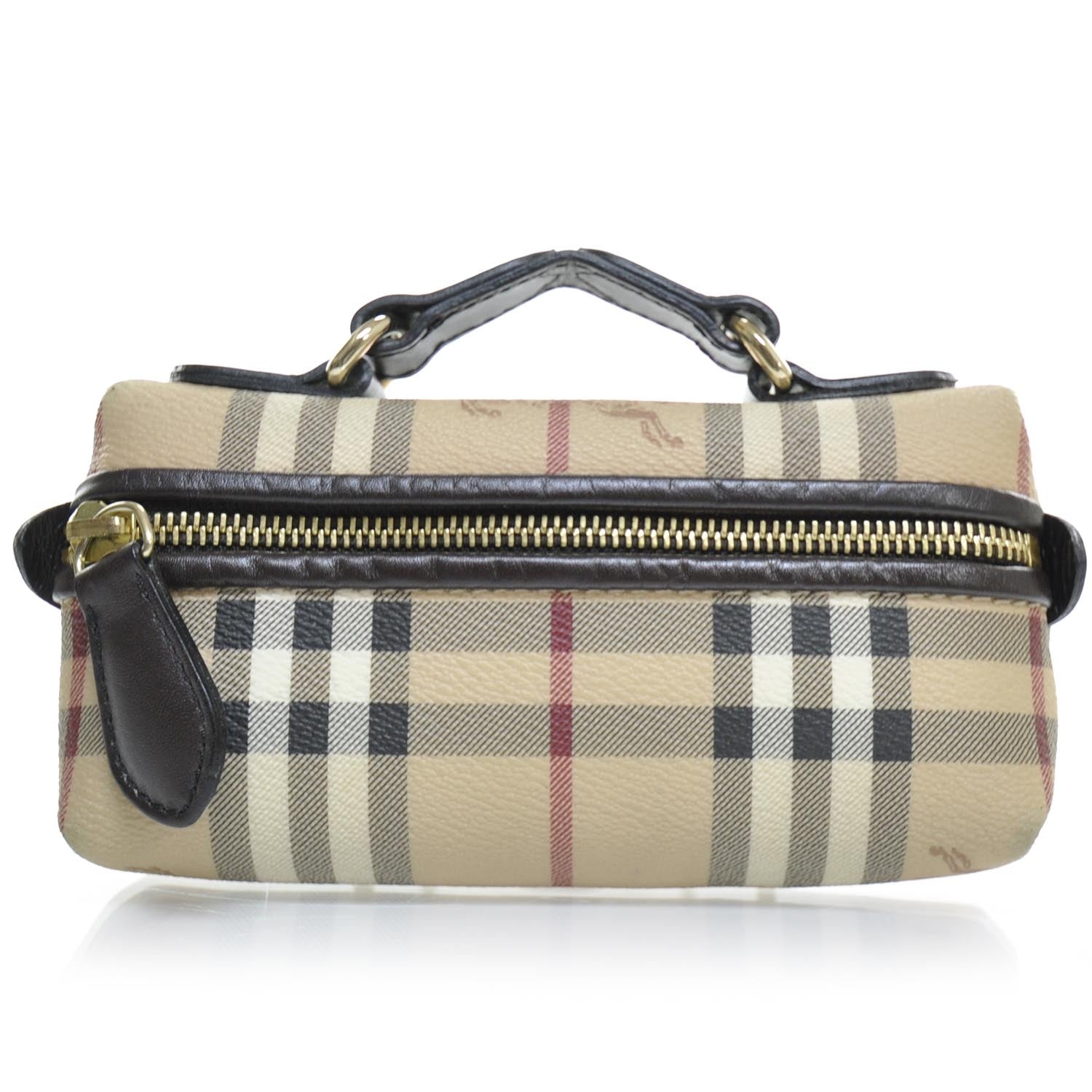 Burberry Haymarket Check Small Cosmetic Bag 3 of 10