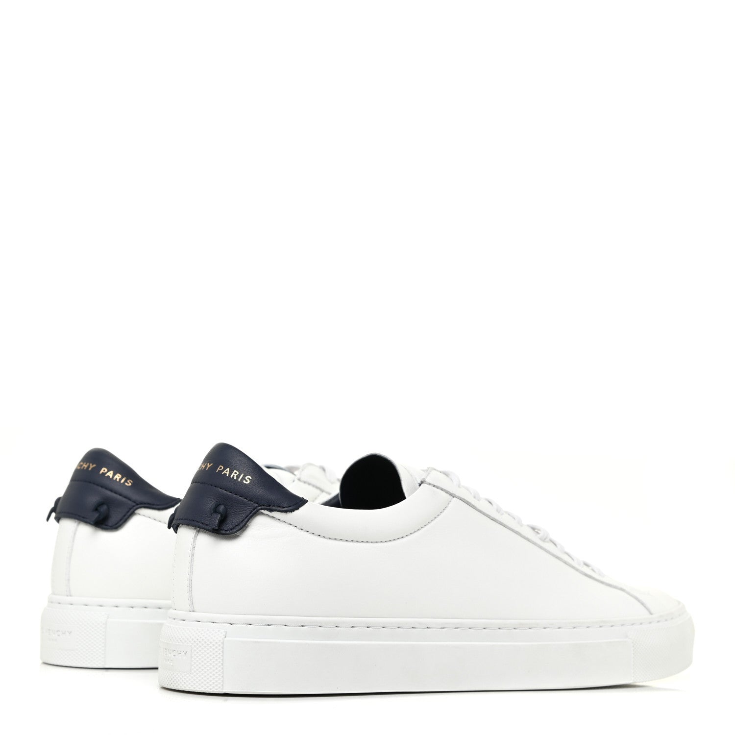 Givenchy Calfskin Mens Urban Street Sneakers 41 White Navy 5 of 10