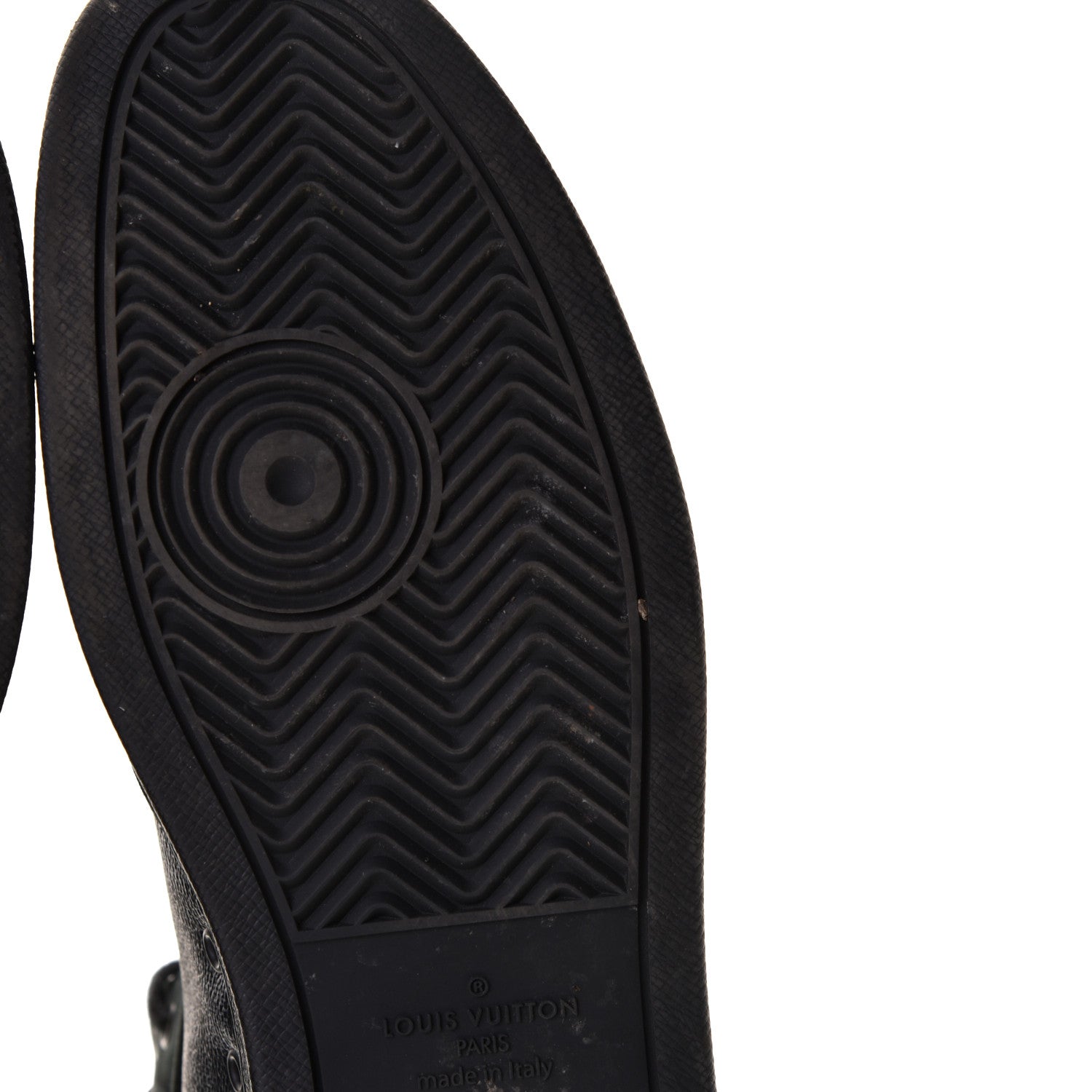 Louis Vuitton Damier Graphite Rivoli High Top Sneakers 11 5 of 9