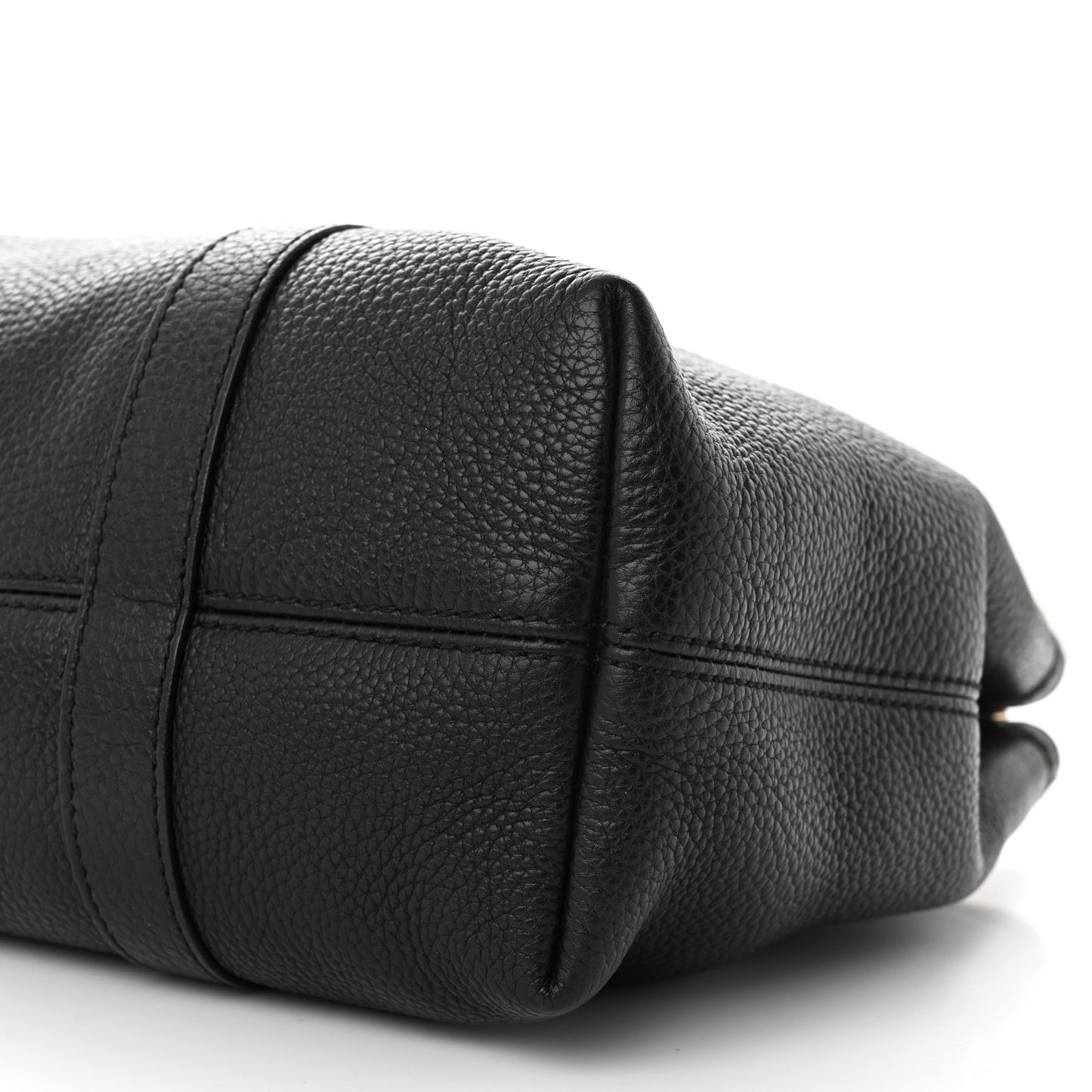 Pebbled Calfskin Old Libeccio Miss GG Tote Black