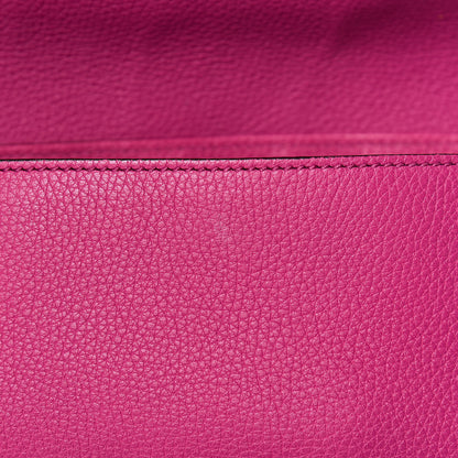 Gucci Cellarius Calfskin Medium Soho Flap Crossbody Bright Bouganville 8 of 15